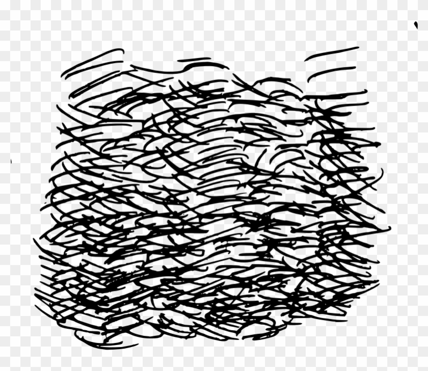 Messy Crosshatching Noise - Messy Papers Png #354230