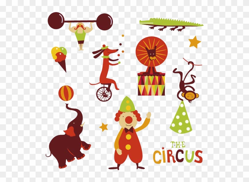 Performance Circus Cartoon Character - Performance Circus Cartoon Character #354248