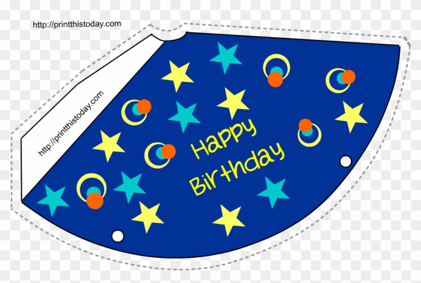 Birthday Party Hat Template Free Printable - Birthday Party Hat ...
