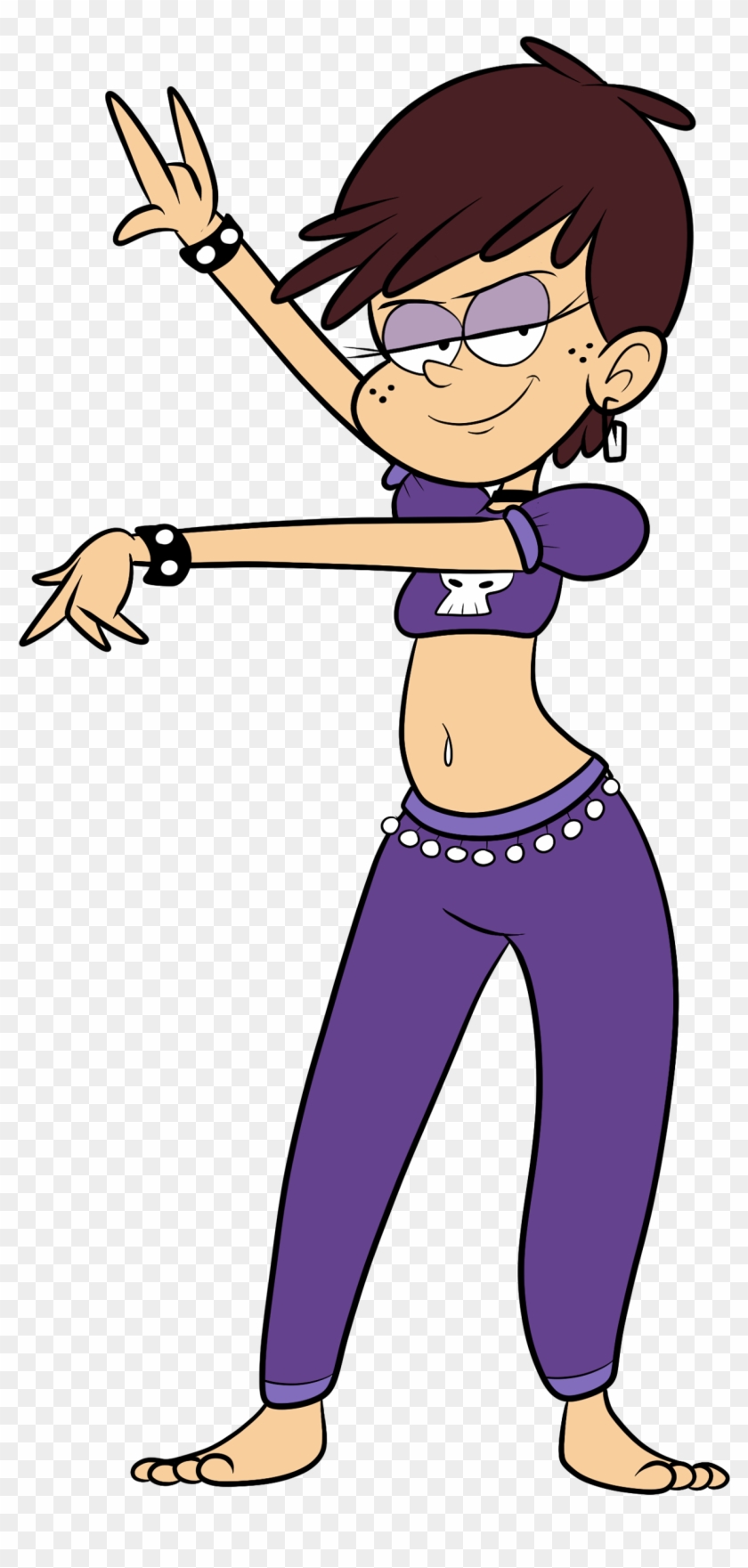 Luna The Belly Dancer By Sb99stuff On Deviantart - Loud House Belly Dancing #354322