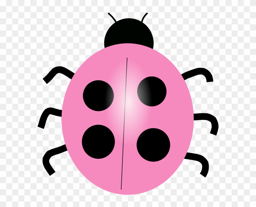 Ladybug Clip Art - Clipart Pink Ladybug #354323