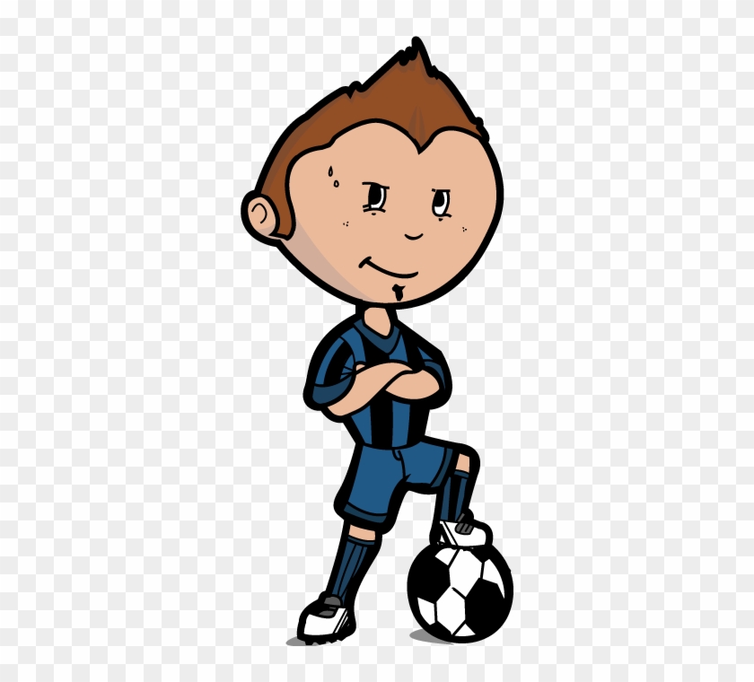 Kids Playing Soccer Free Cartoon Images Photoelsoarcom - Profvoetballer Cartoon #354359