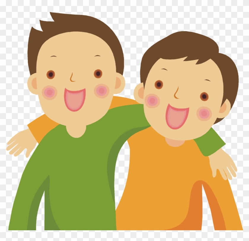 Friendship Clip Art - Being Nice To Friends #354369