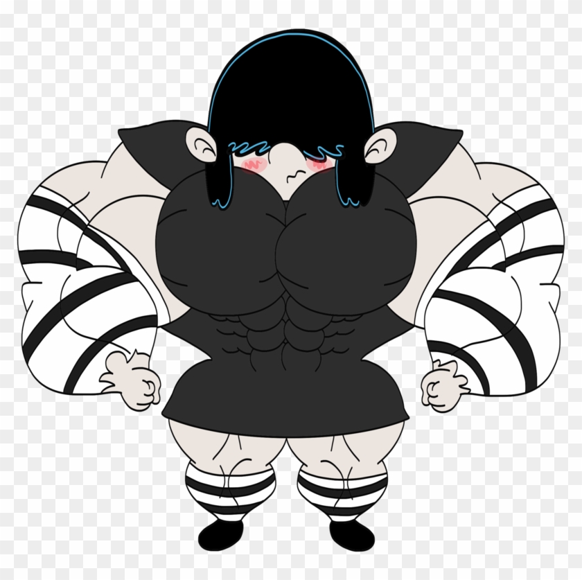 Beefy Lucy Loud By Broozerpunch - Cartoon #354372