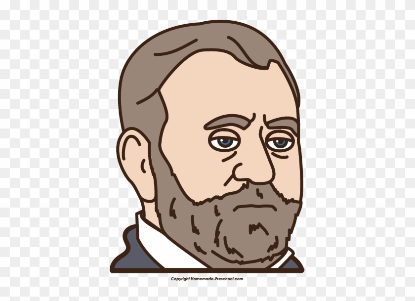 Ulysses S Grant Cartoon Drawing - Ulysses S Grant Cartoon Drawing #354431