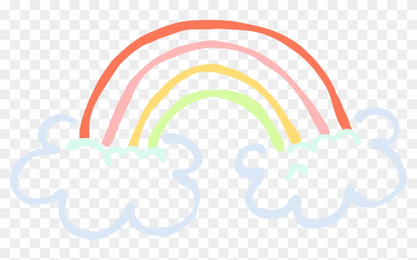 Some More Nontraditional Student Links - Cloud And Rainbow Clipart #354434