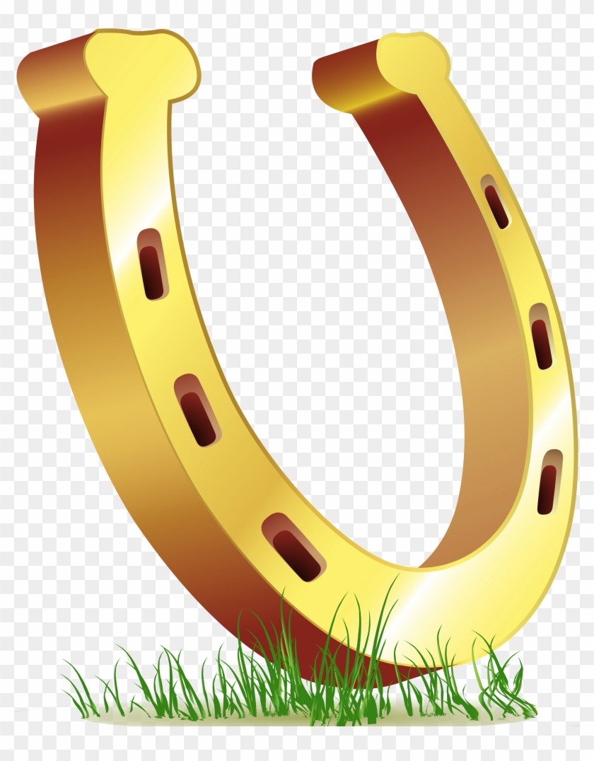 Free Horseshoe Clipart Cliparts And Others Art Inspiration - Clip Art Gold Horseshoes #354487
