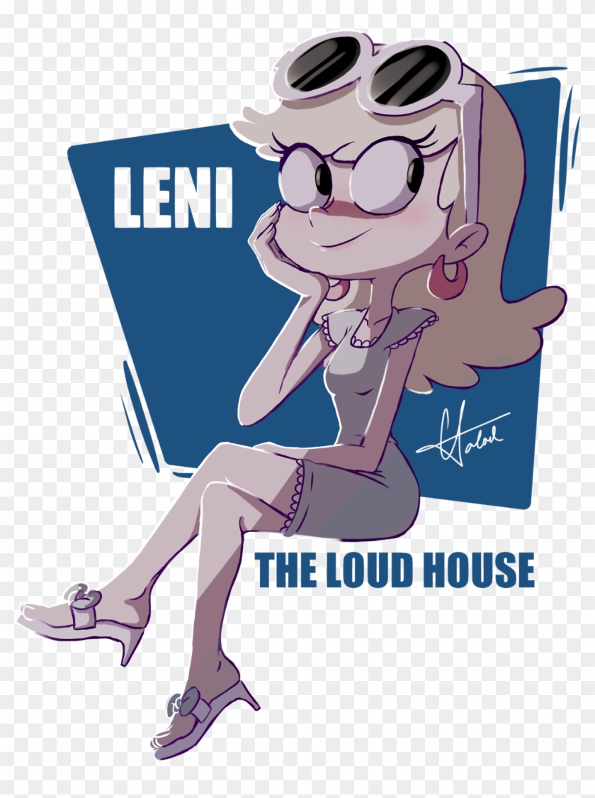 Did You Know That Babysitters Don't Actually Sit On - Loud House Leni Fanart #354565