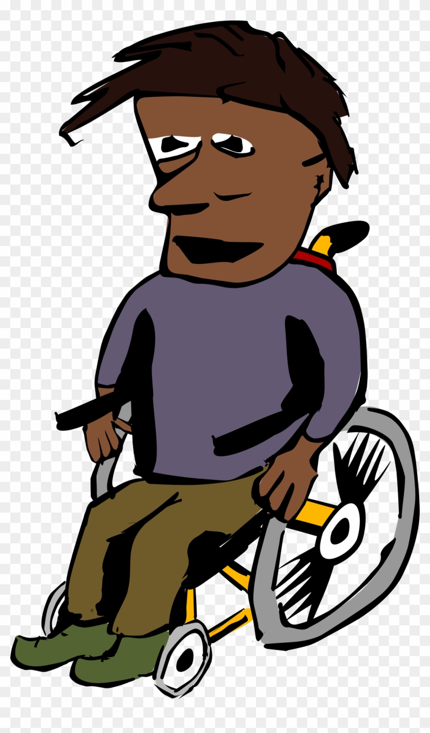 Man In A Wheelchair - Man In A Wheelchair #354590