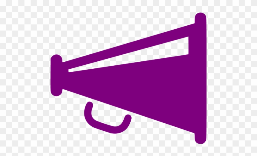 Purple Clipart Megaphone - Megaphone Icon Grey #354641