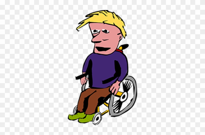 Wheelchair Disability Man Clip Art - Wheelchair Disability Man Clip Art #354671