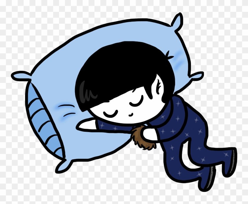 Sleepy Spock In The Pillow Zone By Chazzyllama On Clipart - Sleepy Png #354676
