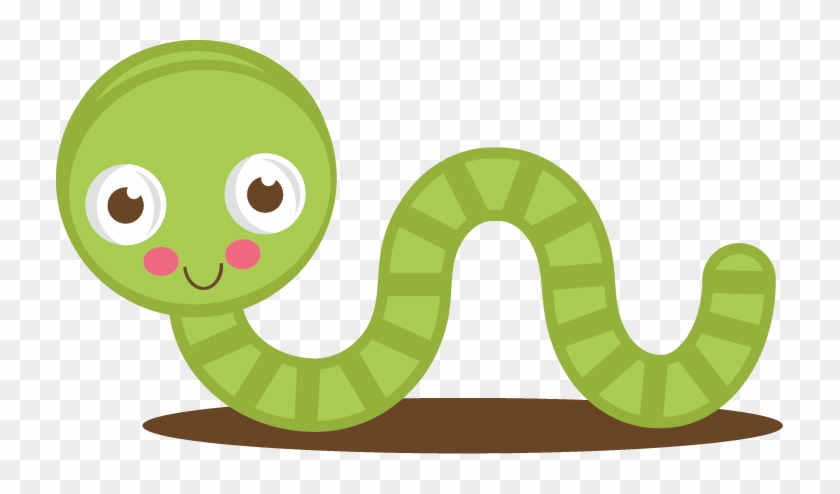 Worm Clipart Cute Animal - Worm Clip Art Free #354752