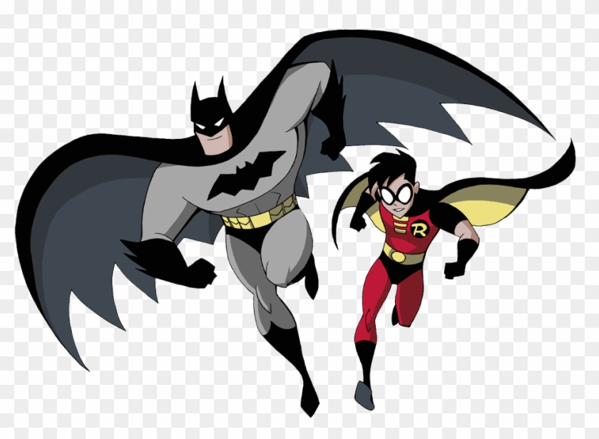 Batman And Robin Transparent Background - Batman And Robin Cartoon - Free  Transparent PNG Clipart Images Download