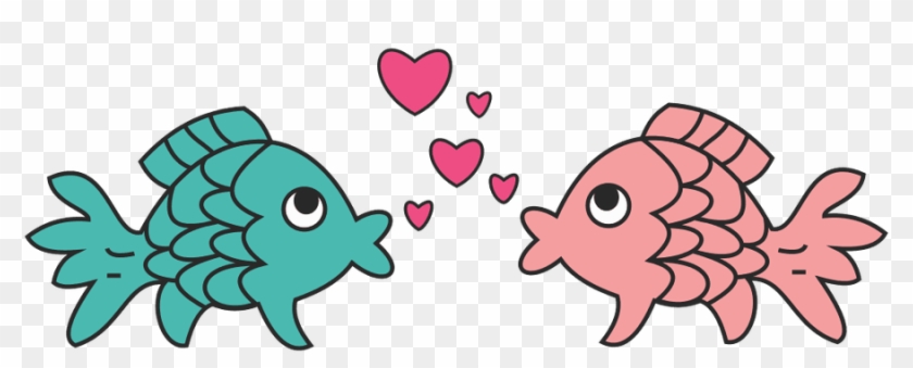 fish in love cartoon