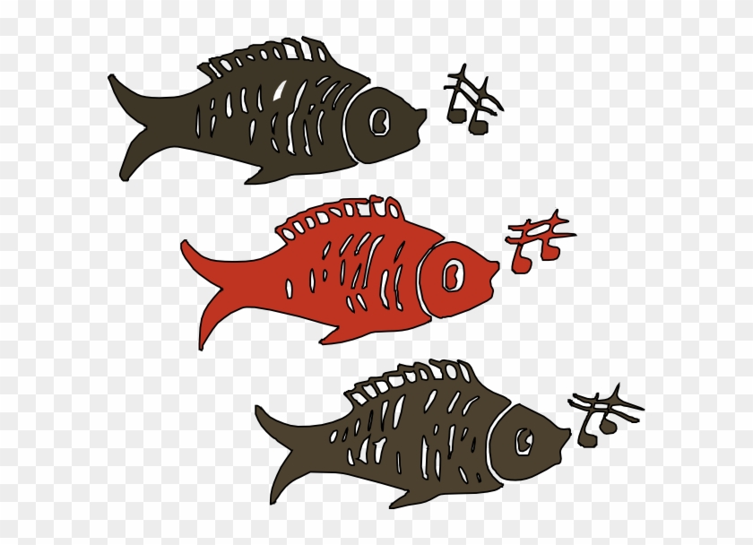 Singing Fish Clip Art #354921