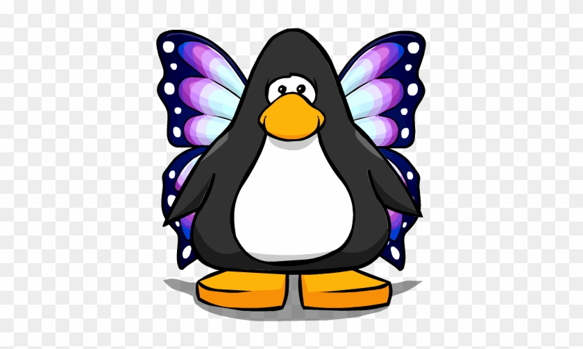 Purple Butterfly Wings Pc - Club Penguin #354973
