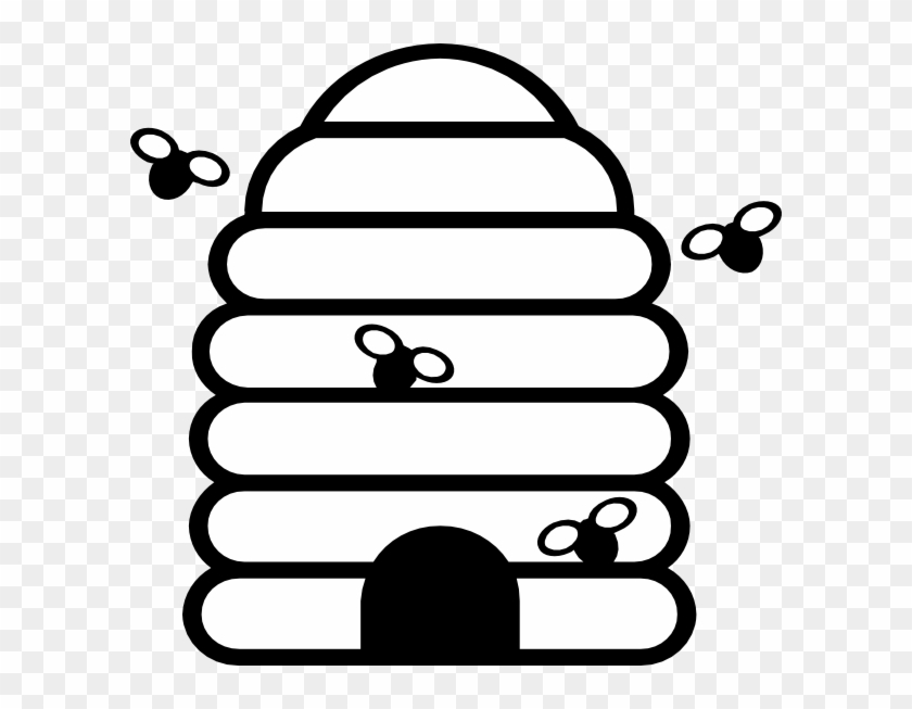 Bee Hive Clip Art #355005