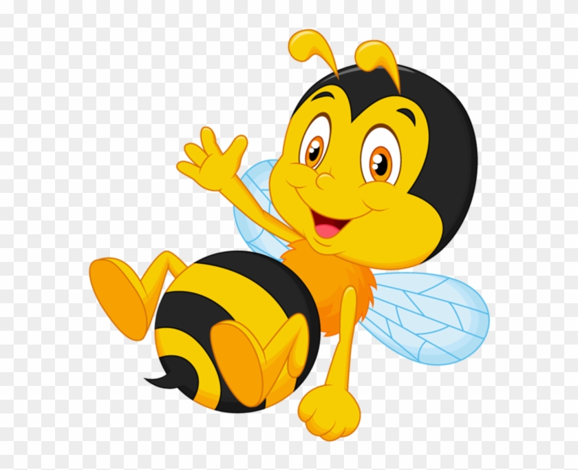 1 - Bee Cartoon Vector #355115