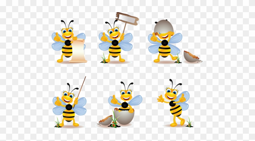 Пчёлы, Осы, Мёд - Bee Vector Free #355154