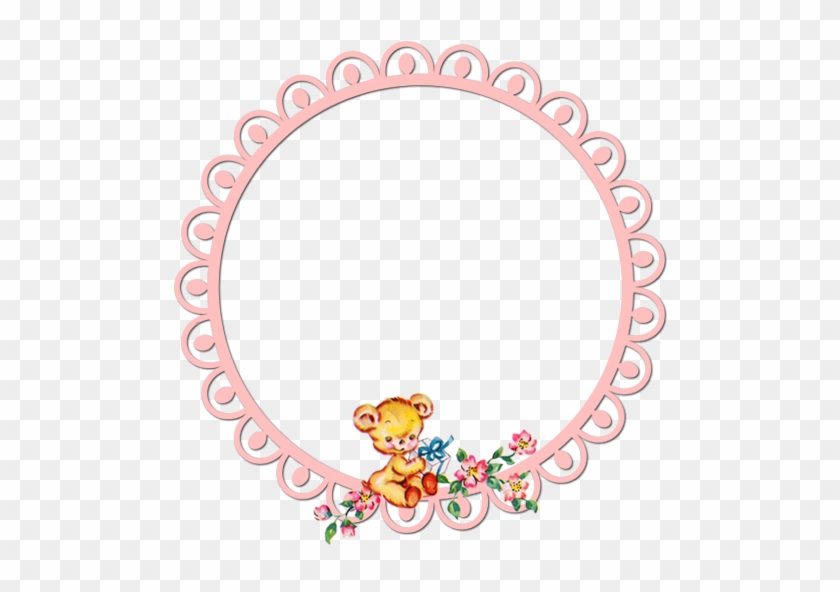 Vintage Frame Clip Art Baby 976370 - Pink Baby Vintage Frames #355180