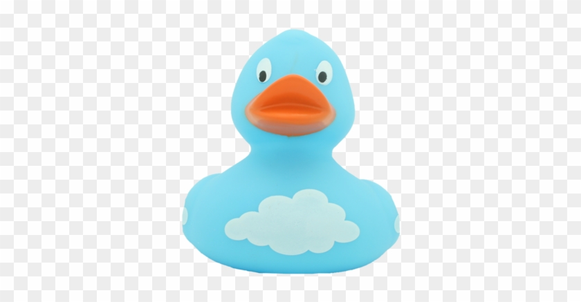 Rubber Duck With Clouds By Lilalu - Rubber Duck #355217