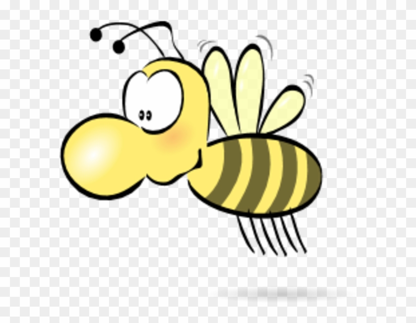 cute flying bee clipart