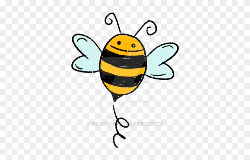 Cute Bee For Children By Cherryfactory On Deviantart - Cute Bee Drawing #355304