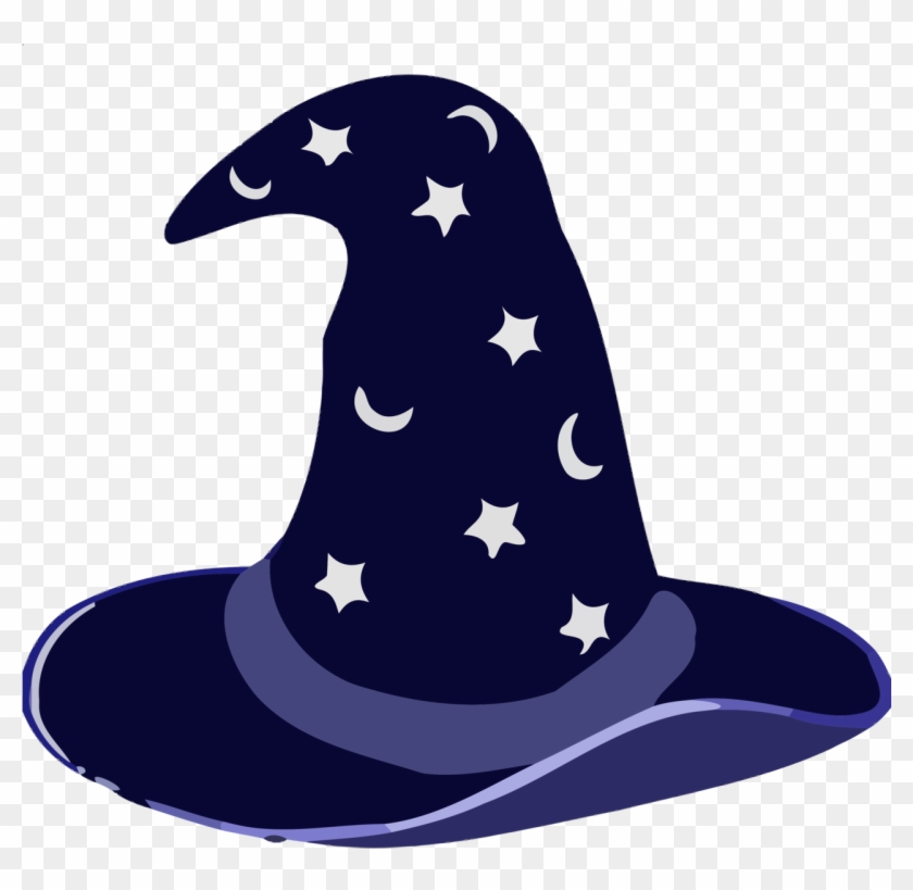 Picture Of Magician Hat Clip Art Medium Size - Wizard Hat #355434