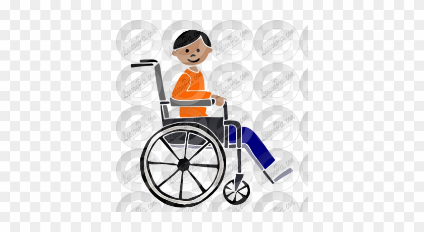 Wheelchair Stencil - Wheelchair #355469