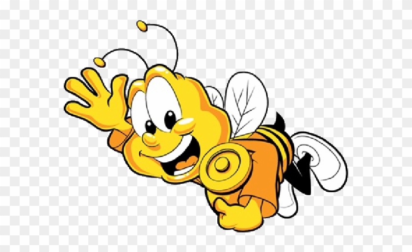 Honey Bee Cartoon - Honey Bees Pictures Cartoon #355480