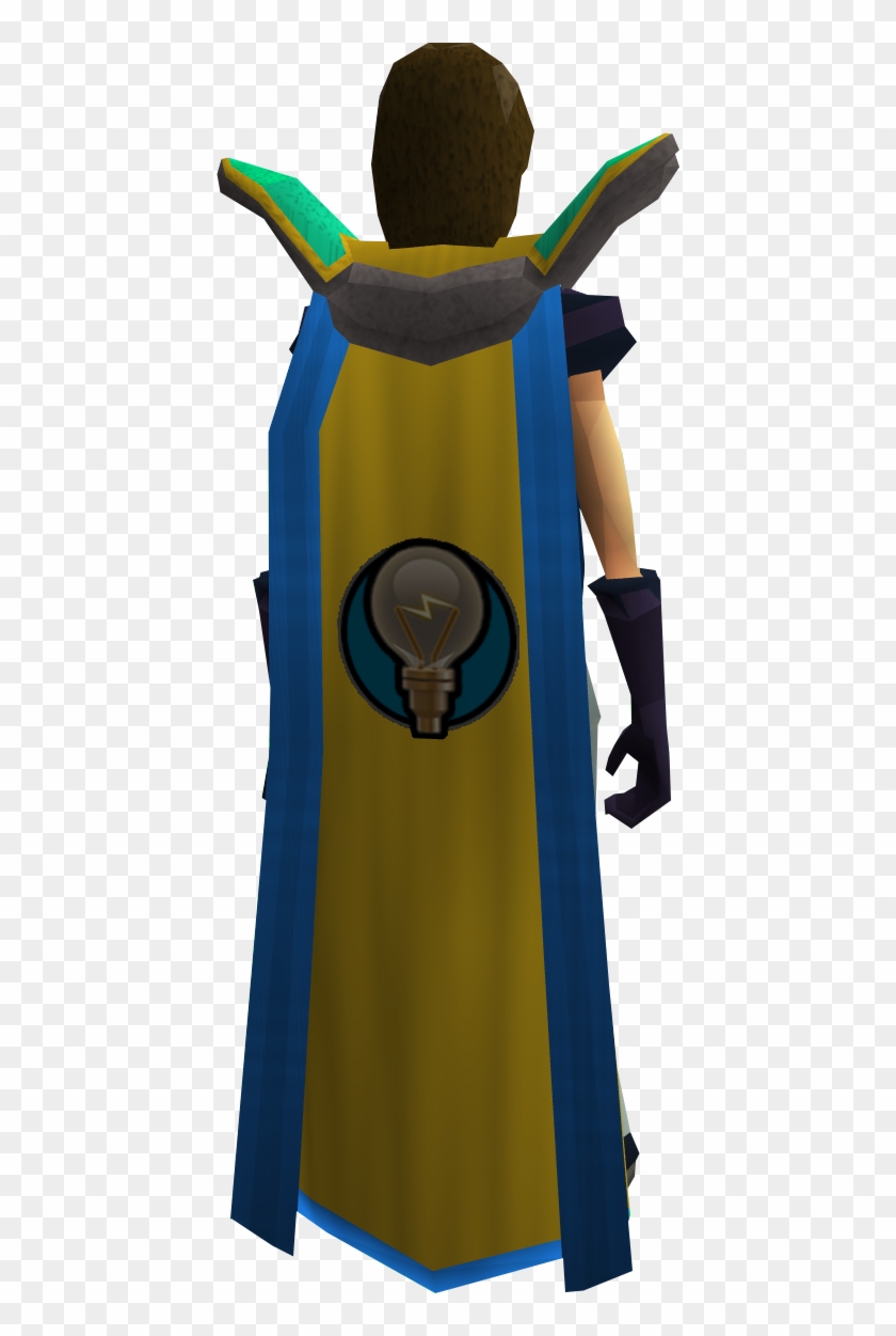 Retro Invention Cape Equipped - Invention #355509