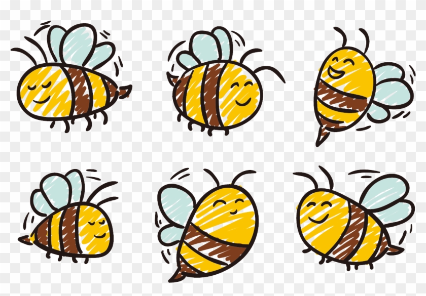 Honey Bee Insect Drawing - Honey Bee Insect Drawing #355560