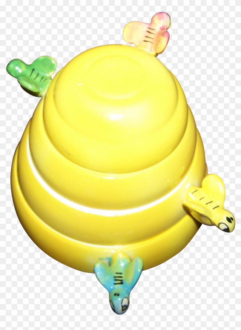 Vintage Bumble Bee Hive Stacking Ceramic Measuring - Balloon #355530