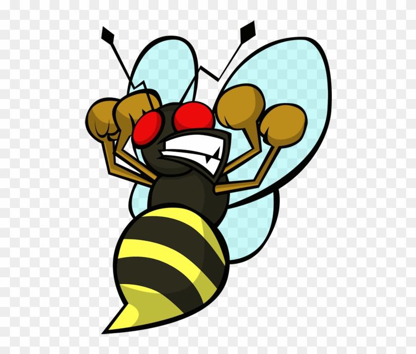Angry Bee By Ekarasz - Angry Bee Png #355722