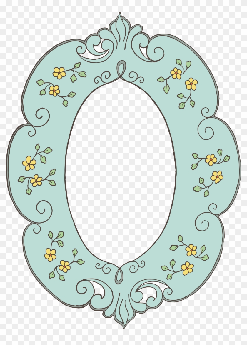 Jpeg Download - Blue Vintage Frames Vector Png #355746