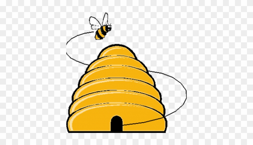 Beehive Bank - Cartoon Honey Bee Hive #355743