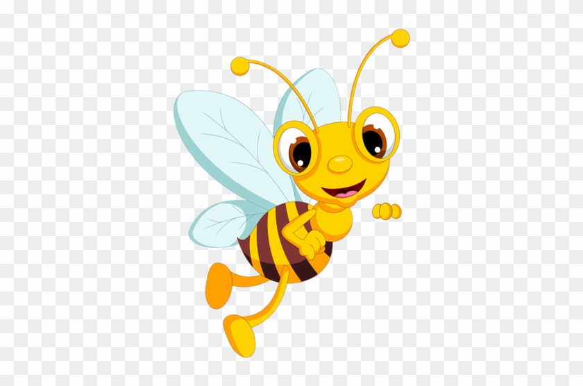 Bee With Sign Clip Art #355785