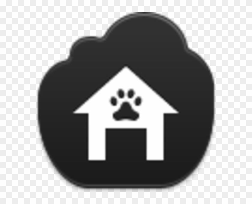 Dog House Silhouette - Icon #355879
