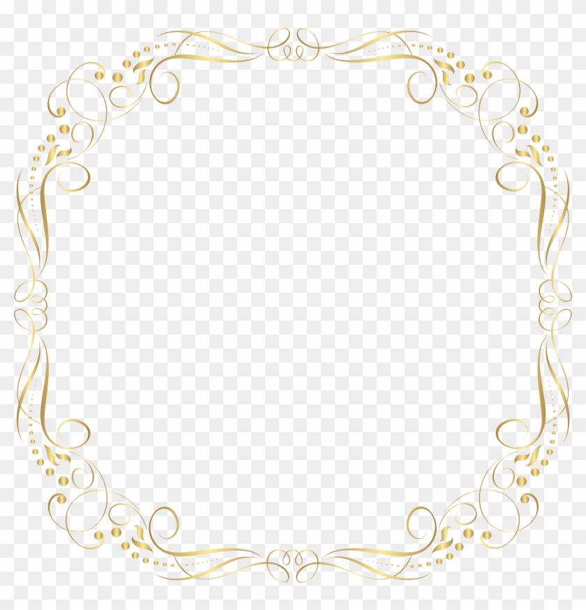 Border Frame Deco Png Clip Art Image - Border Frame Deco Png Clip Art Image #356419