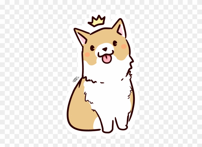 28 Collection Of Corgi Drawing Kawaii - Corgi Clipart Transparent #356060