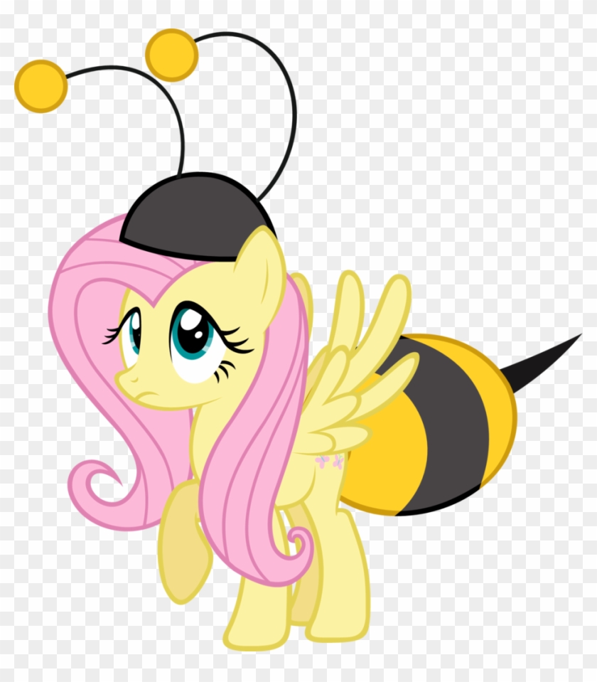Zacatron94, Bee Costume, Flutterbee, Fluttershy, Frown, - Mlp Flutterbee #356068