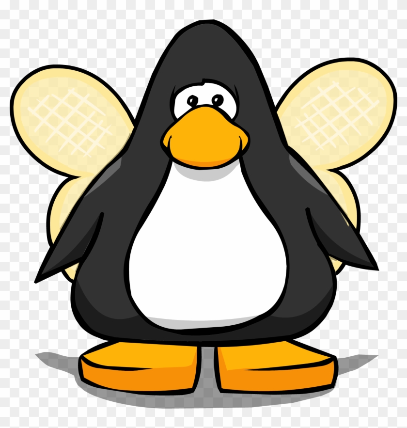Bee Wings From A Player Card - Club Penguin Black Belt #356122