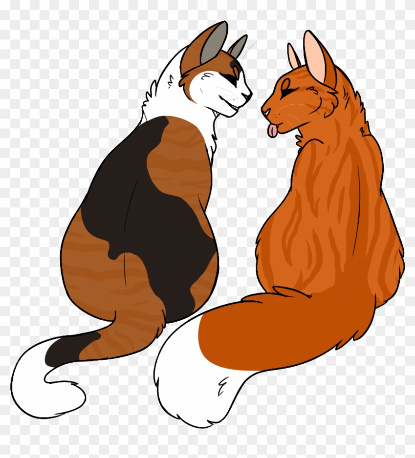 #squirrelflight On Feedyeti - Tawnypelt X Feathertail #356090