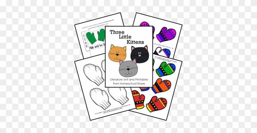 Three Little Kittens Preschool Unit Activities - Nursery Rhyme #356146
