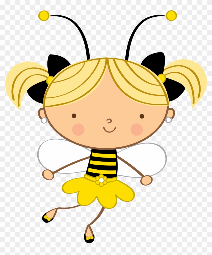 Clip Art - Meninas Abelhas #356185
