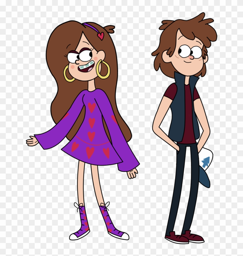 Me And Mabelwow Too Much Makeup Sis Lol - Gravity Falls Dipper Grown Up #356200