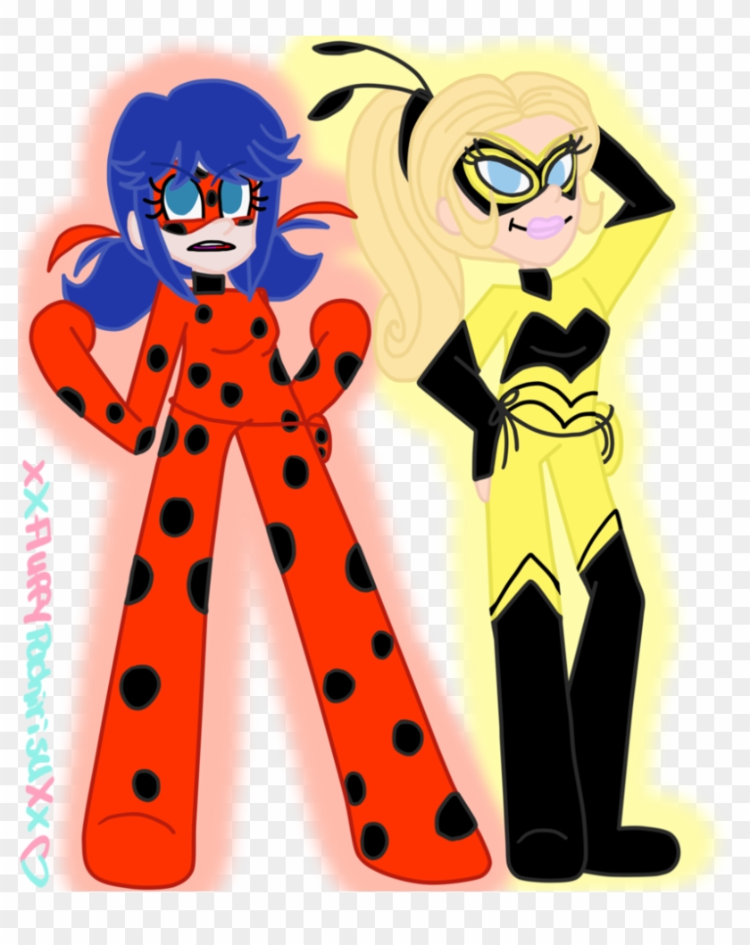 Ladybug And Queen Bee By Xxfluffypachirisuxx - Cartoon #356249