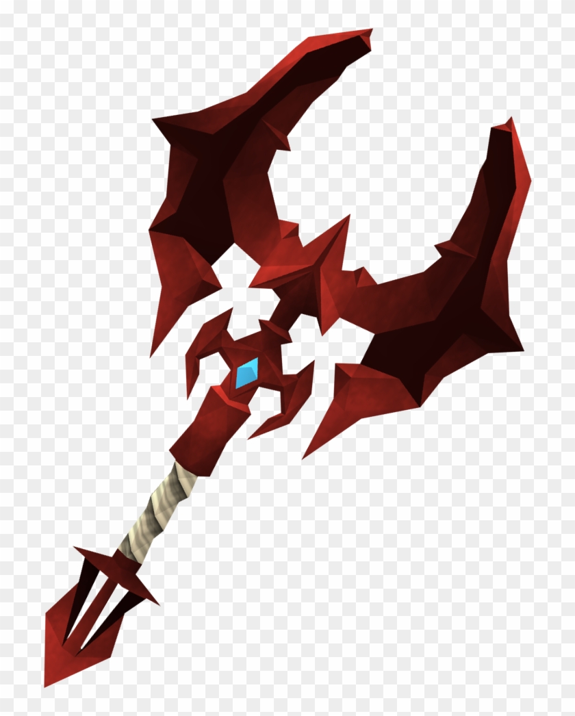 This Site Contains All Info About Invention Runescape Battle Axe Red Free Transparent Png Clipart Images Download - war axe roblox