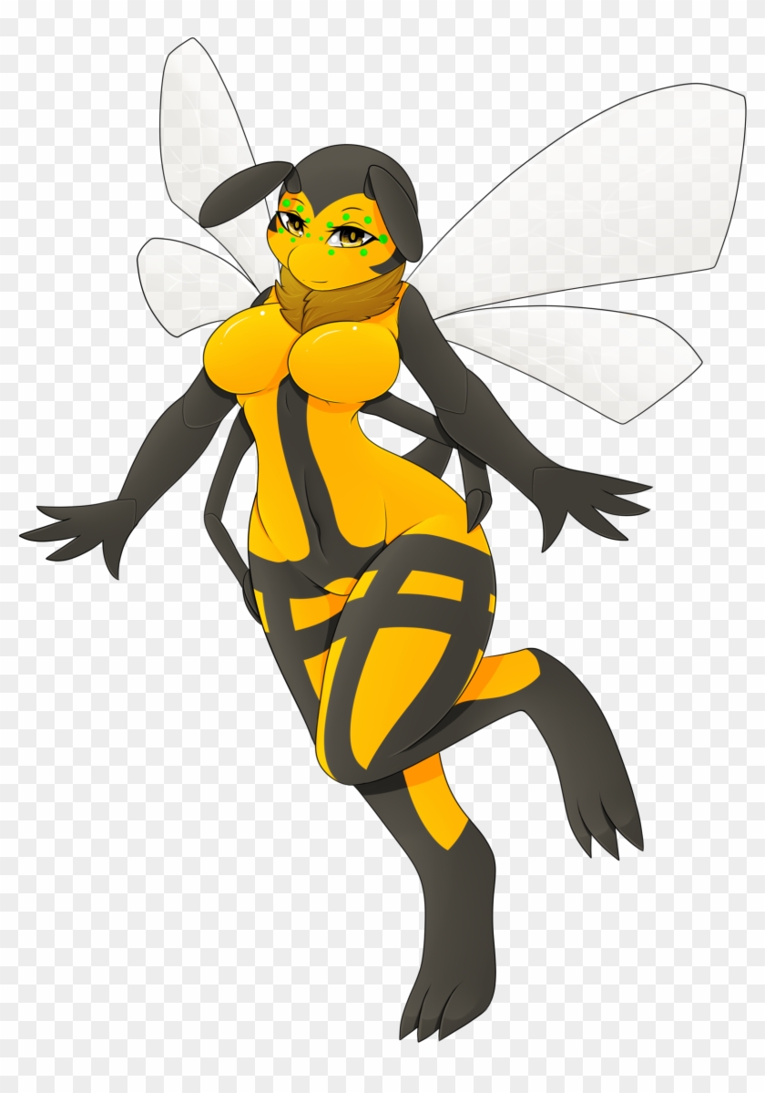 Honey Bee Insect Wing Queen Bee - Humanoid Bee #356408